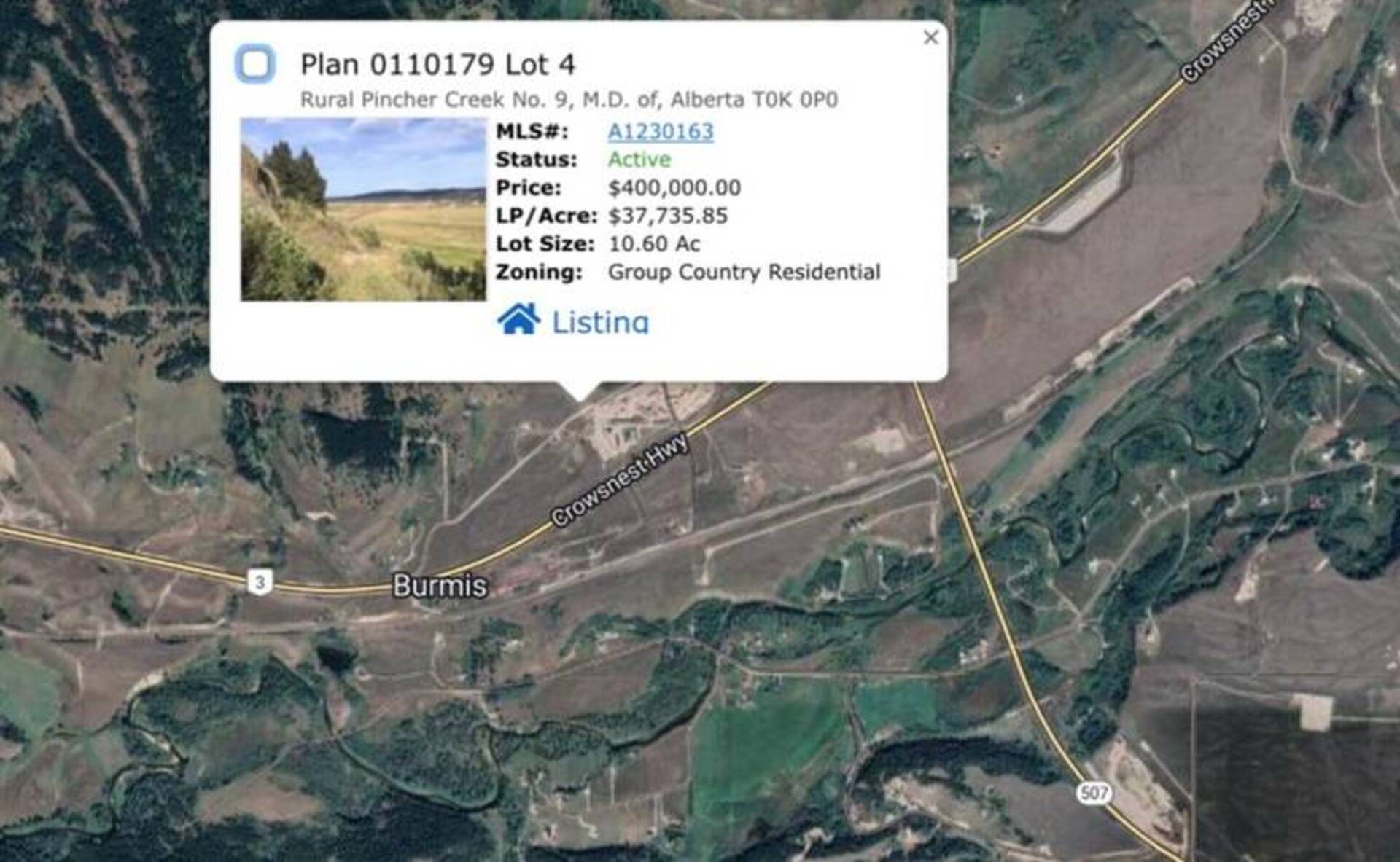 Plan 0110179 Lot 4 Rural Pincher Creek
