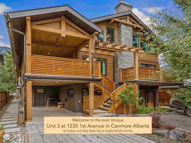 3, 1235 1st Avenue Canmore